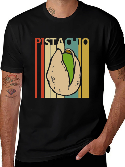 Pistachio Graphic T-Shirt - Retro Style Tee