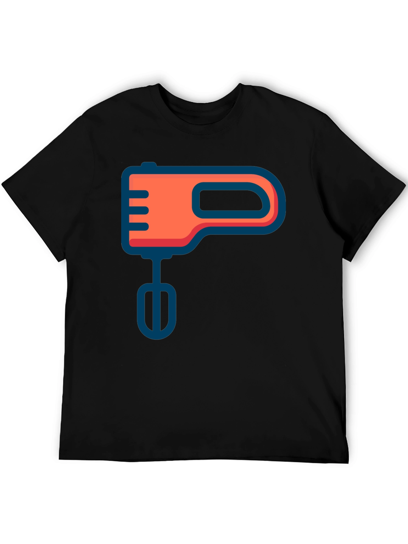Mixer Graphic Tee - Black Cotton Blend