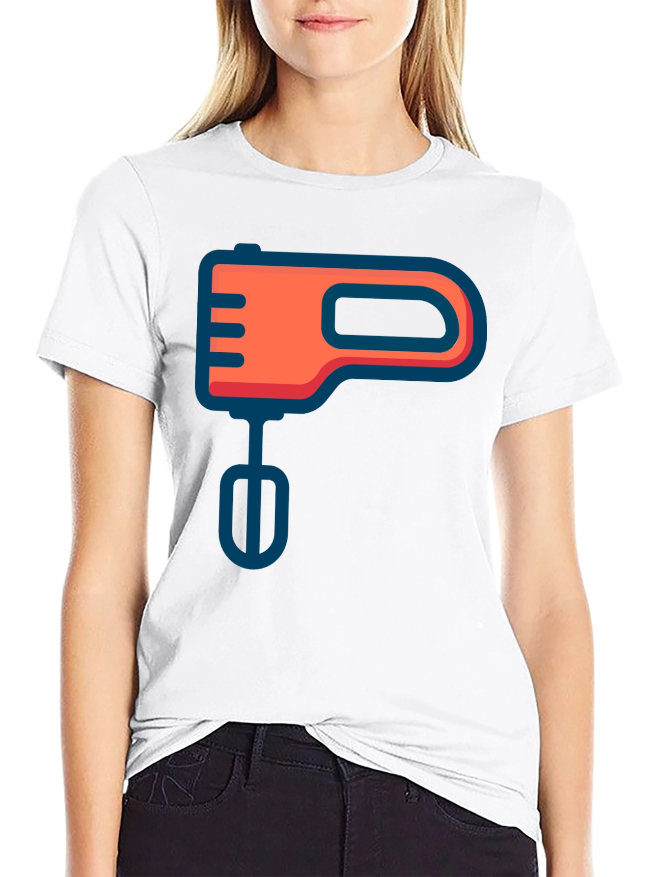 Mixer Graphic Tee - Black Cotton Blend