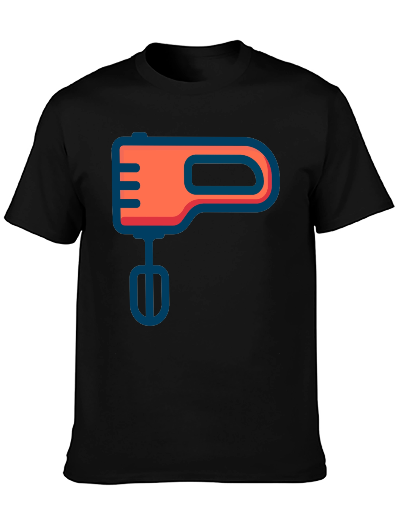 Mixer Graphic Tee - Black Cotton Blend