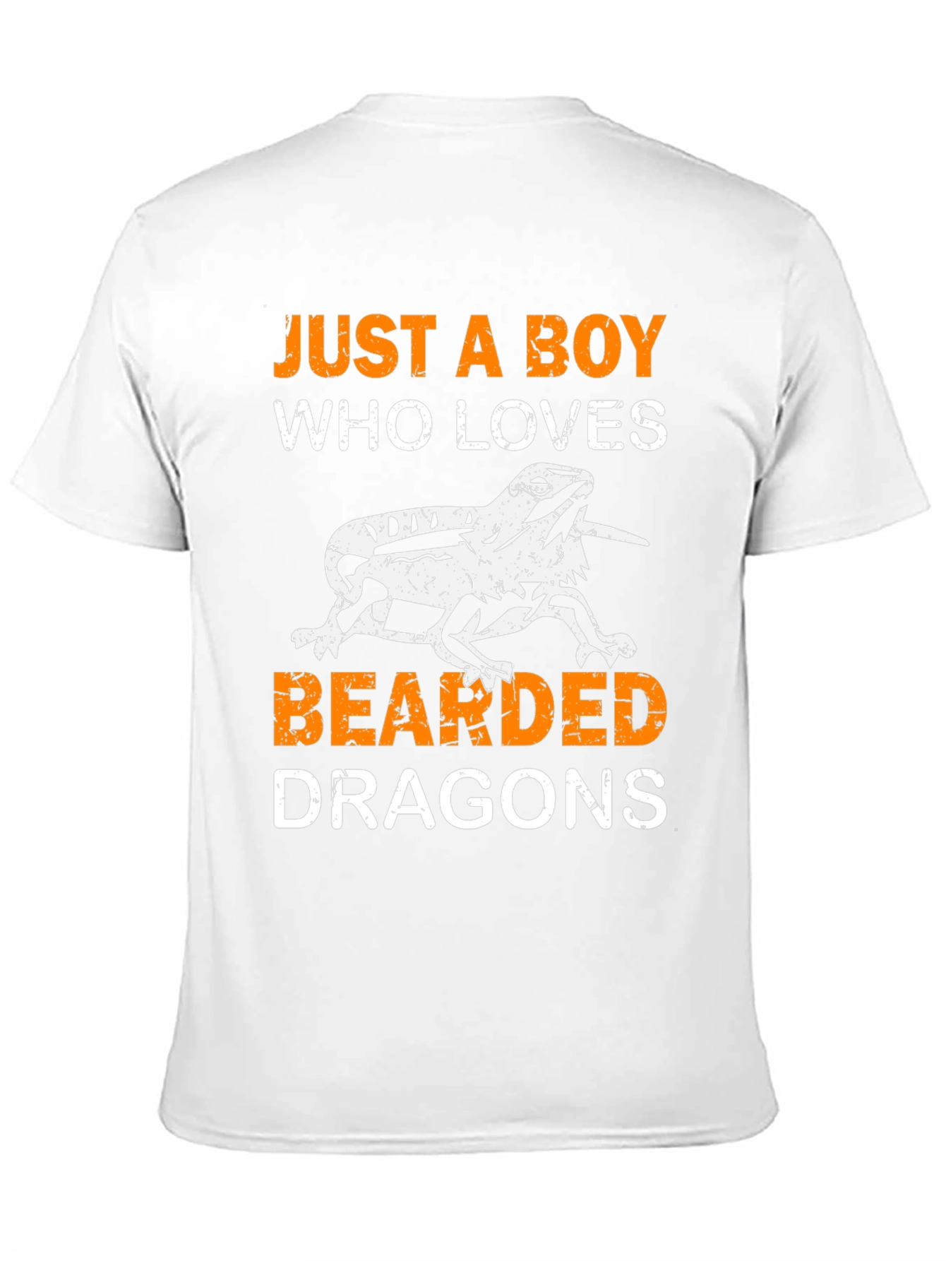 Boys Bearded Dragon Lover T-Shirt Reptile Pet Tee