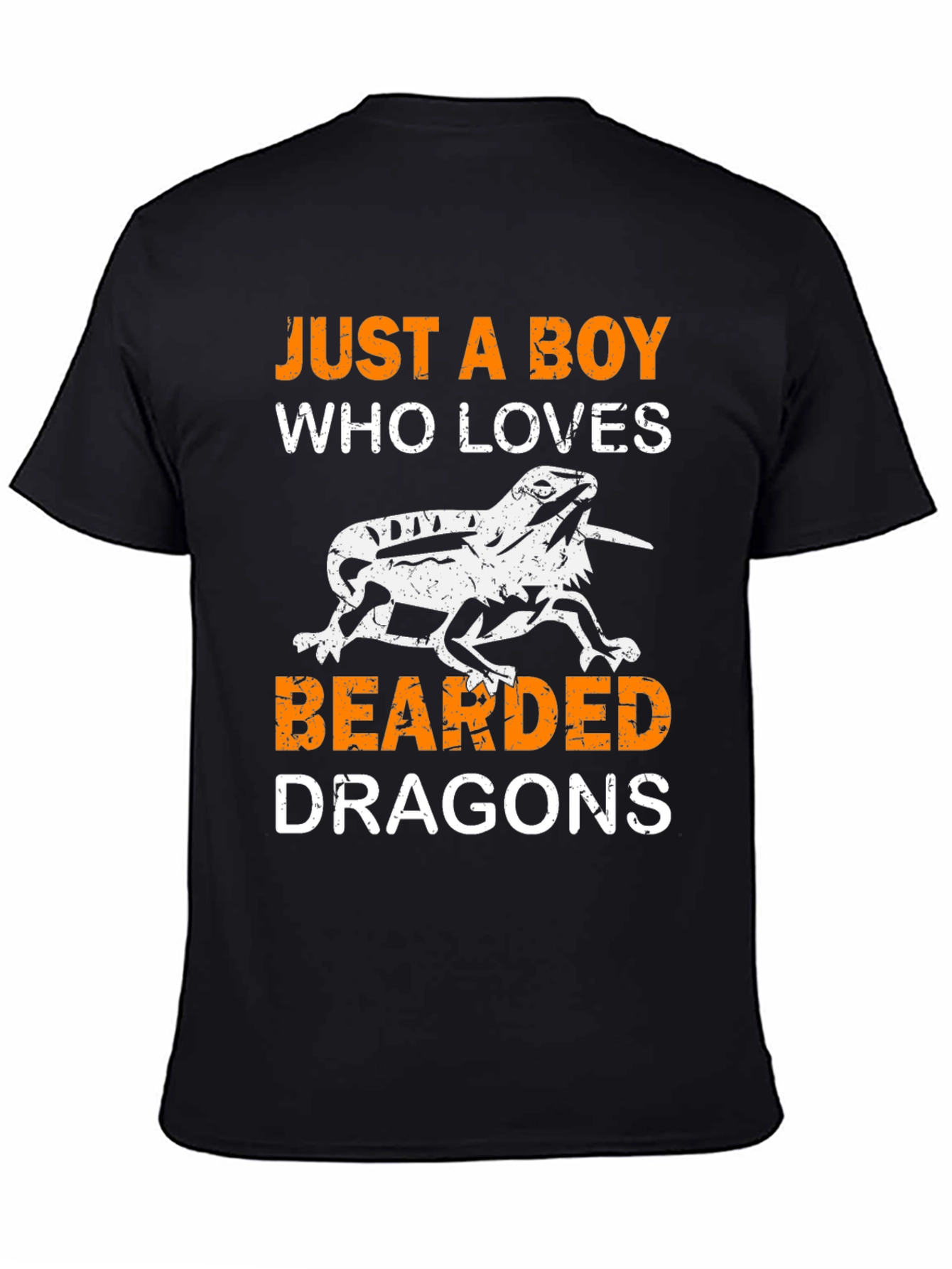Boys Bearded Dragon Lover T-Shirt Reptile Pet Tee