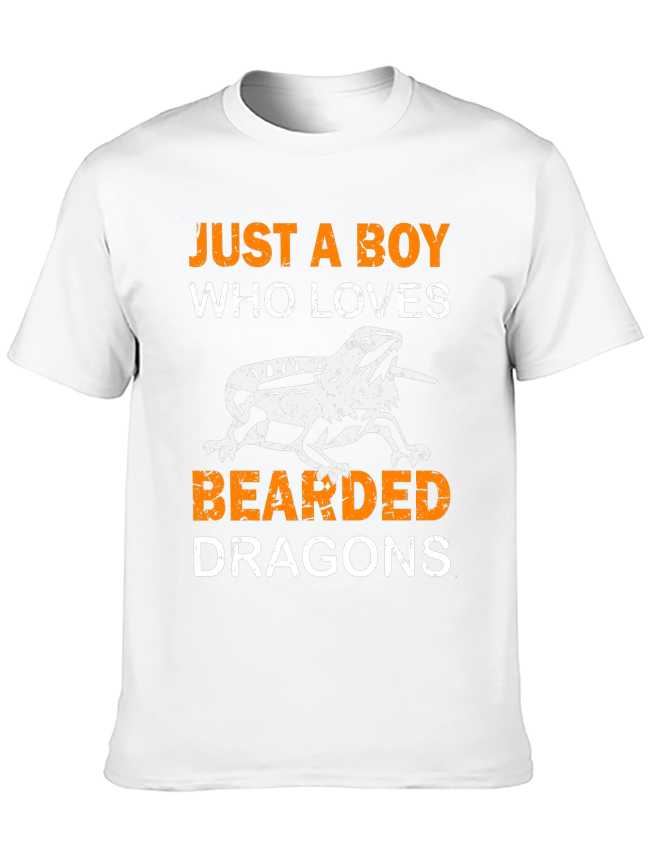 Boys Bearded Dragon Lover T-Shirt Reptile Pet Tee