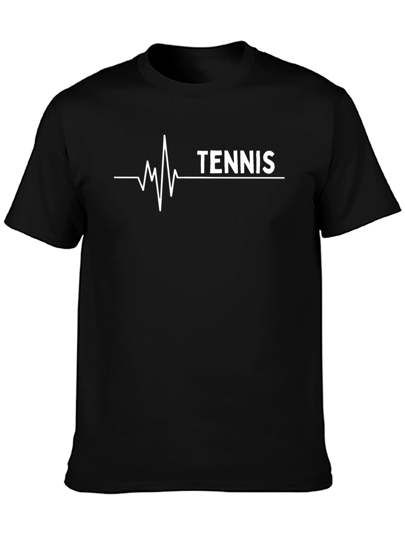 Tennis Heartbeat T-Shirt - Stylish Sport Tee