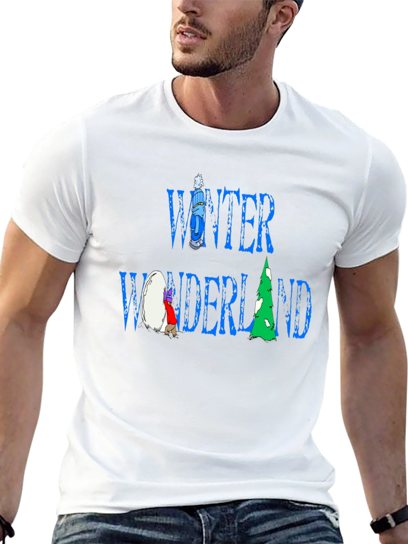 Winter Wonderland Graphic T-Shirt - Holiday Festive Tee