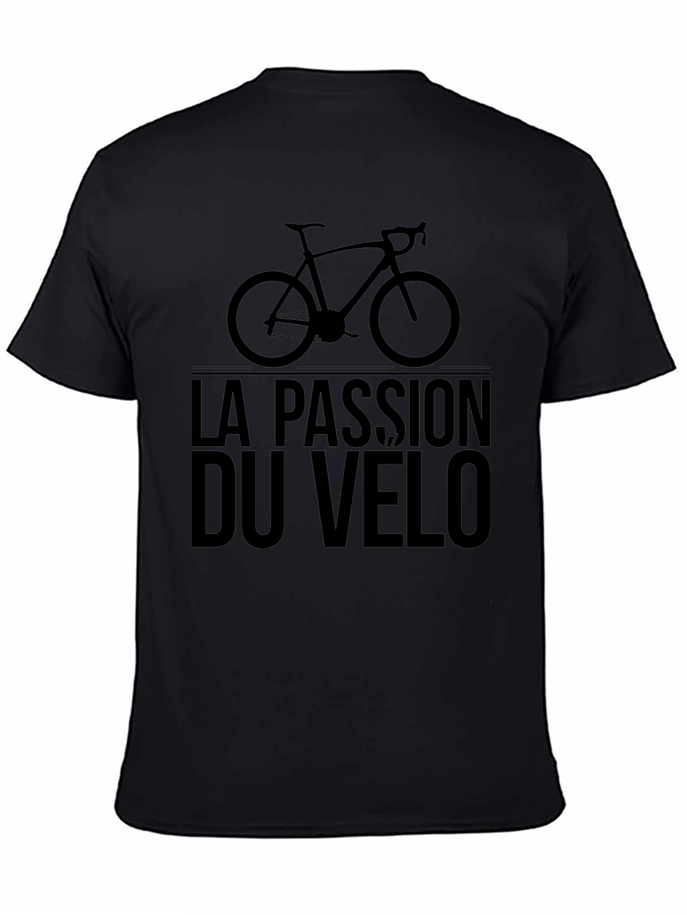 La Passion Du Velo T-Shirt - Cycling Enthusiast Tee