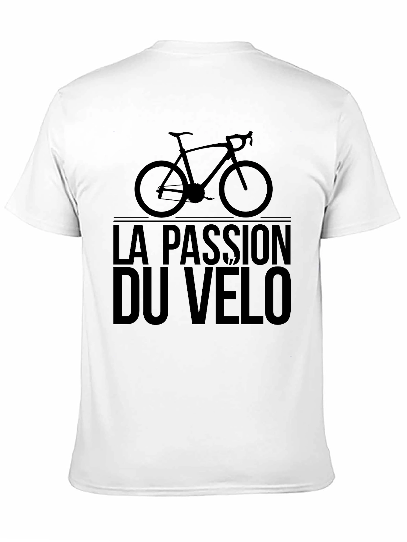 La Passion Du Velo T-Shirt - Cycling Enthusiast Tee