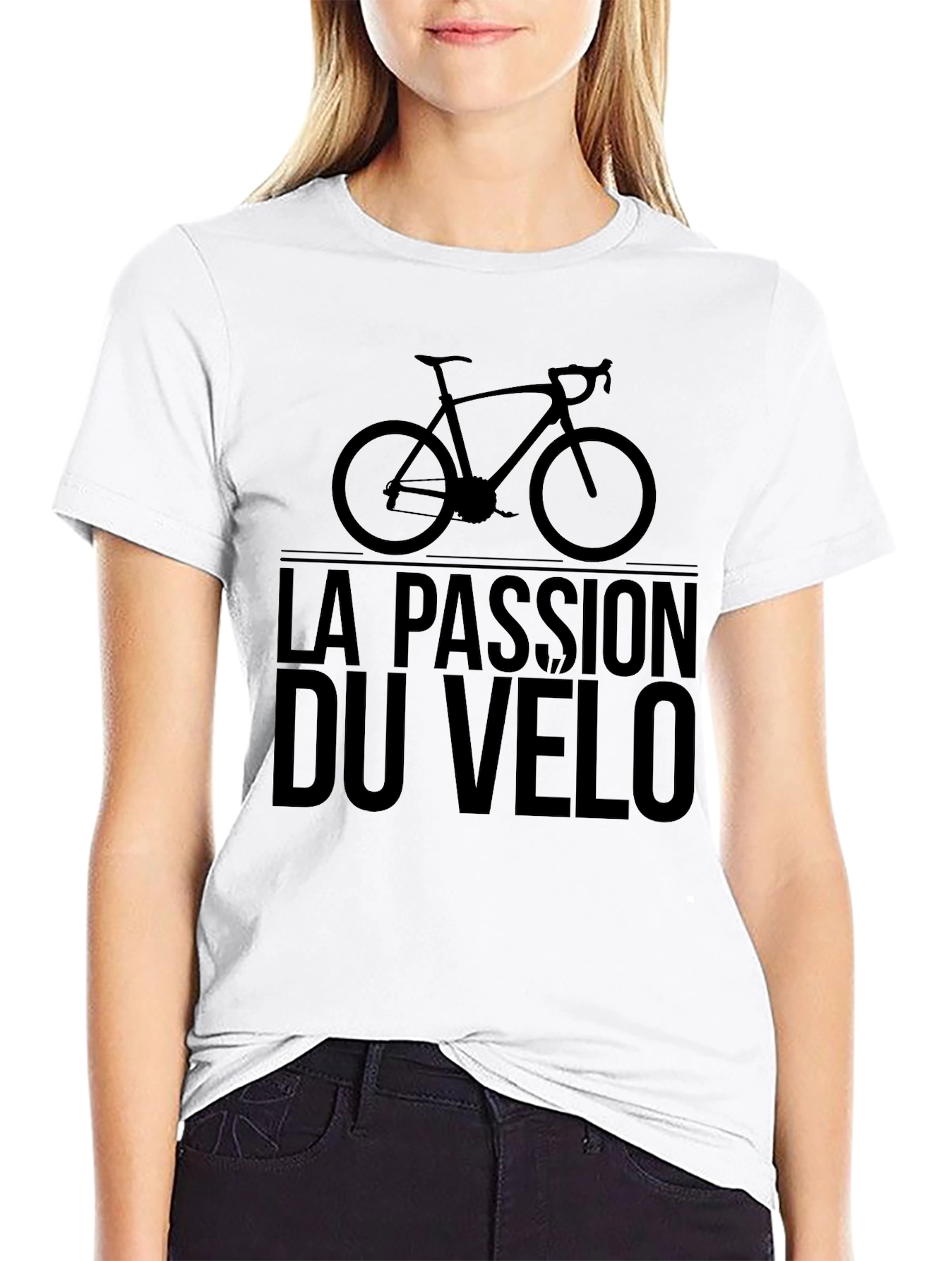 La Passion Du Velo T-Shirt - Cycling Enthusiast Tee