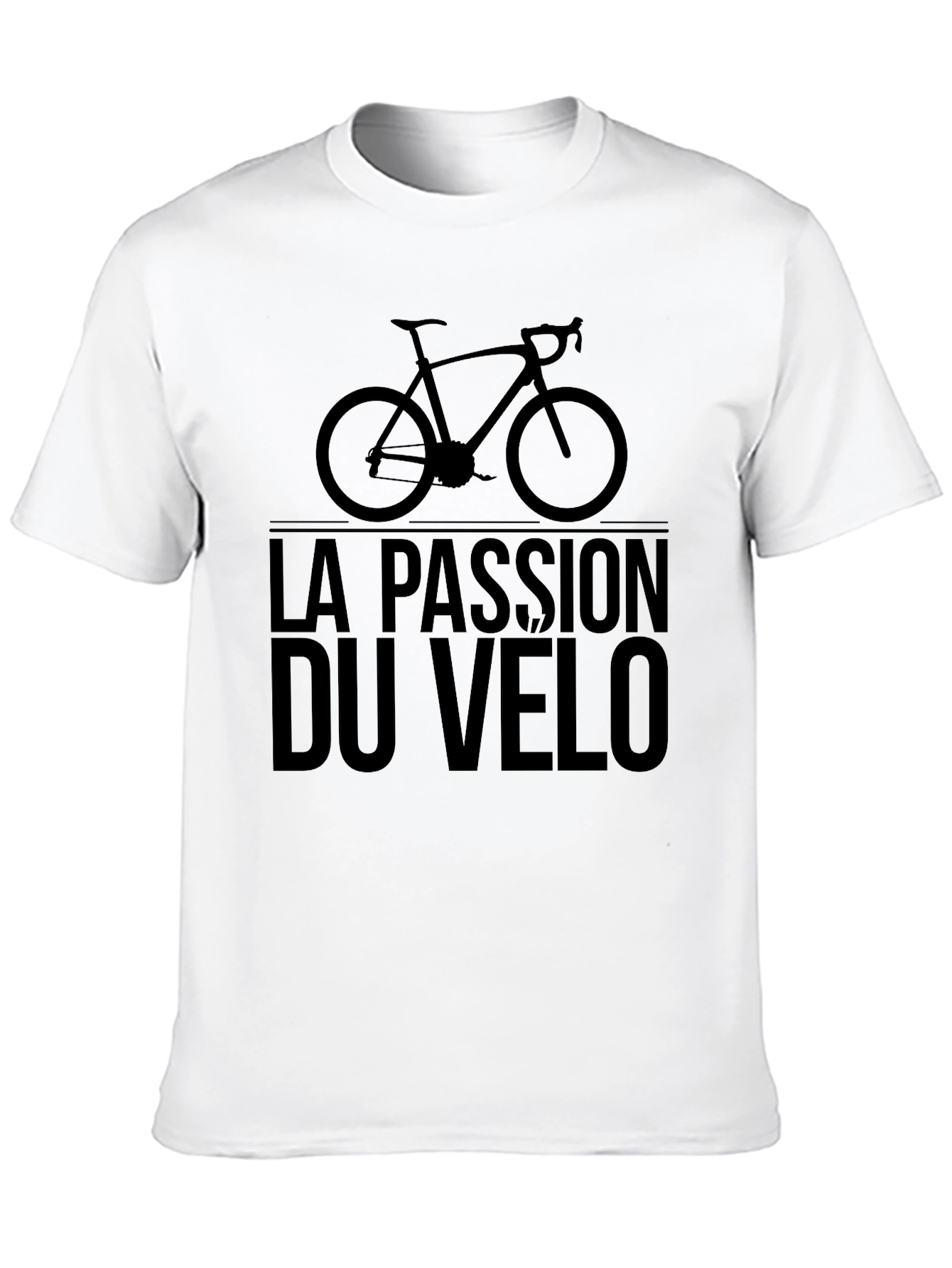 La Passion Du Velo T-Shirt - Cycling Enthusiast Tee