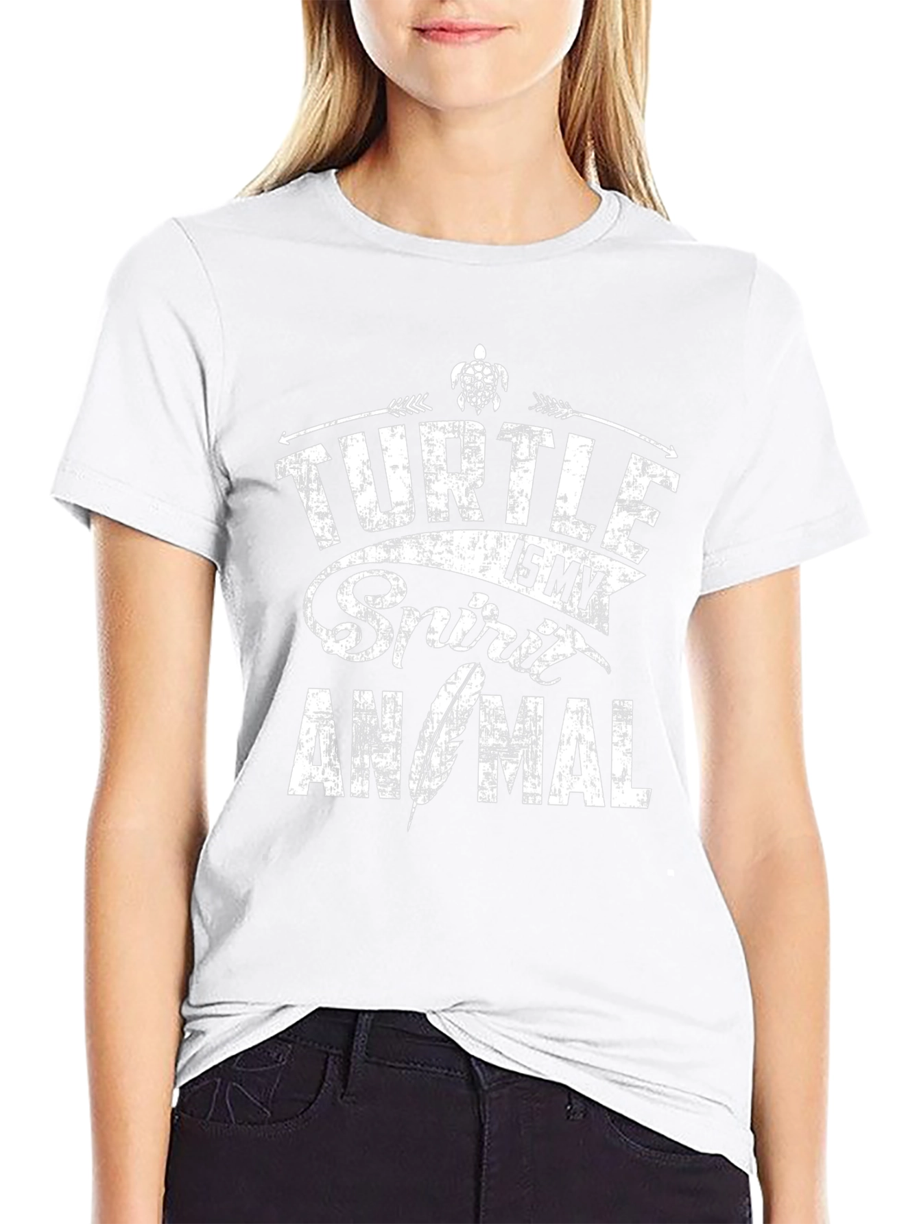 Turtle Spirit Animal Graphic T-Shirt