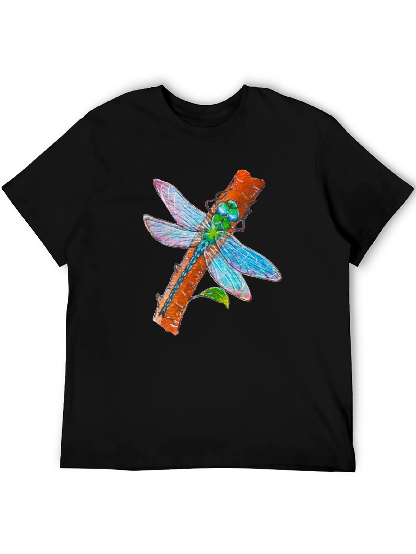 Dragonfly Graphic T-Shirt - Nature Inspired Print