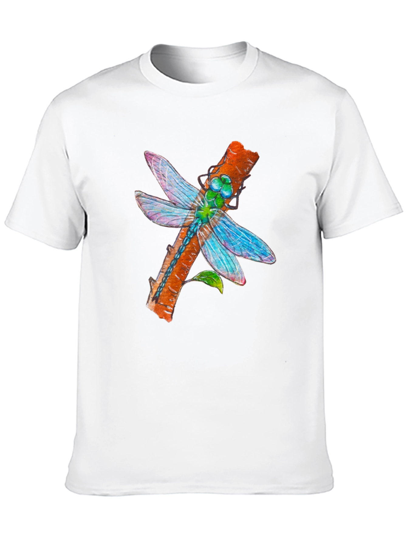 Dragonfly Graphic T-Shirt - Nature Inspired Print