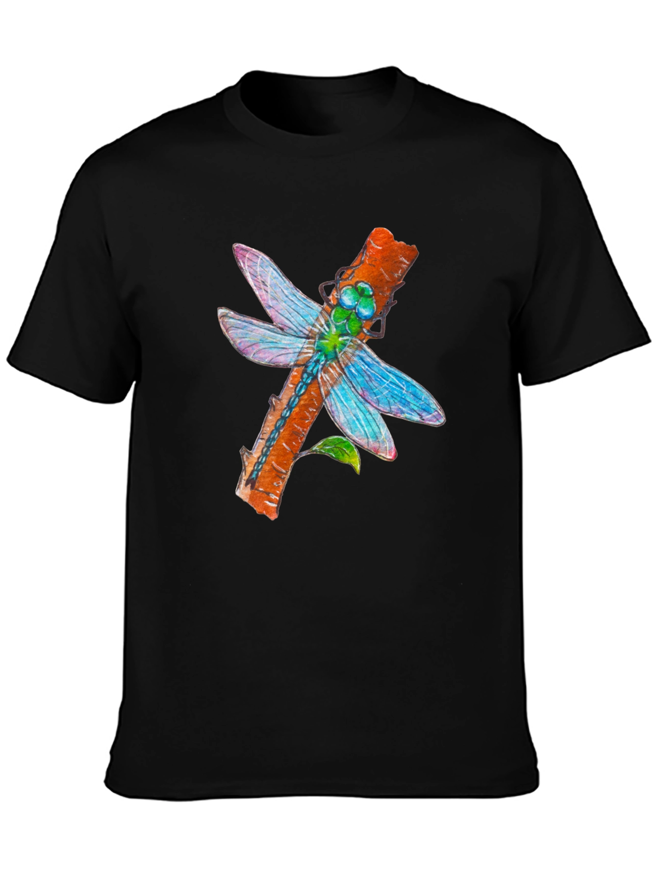 Dragonfly Graphic T-Shirt - Nature Inspired Print