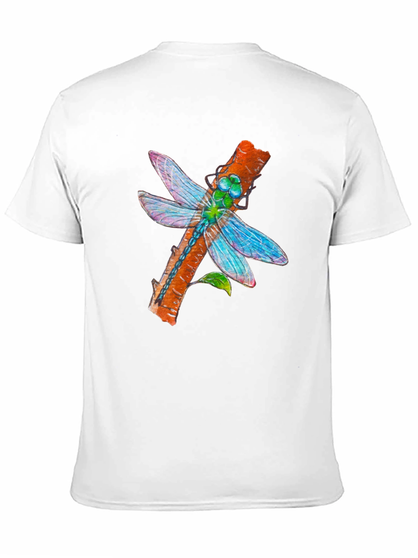 Dragonfly Graphic T-Shirt - Nature Inspired Print
