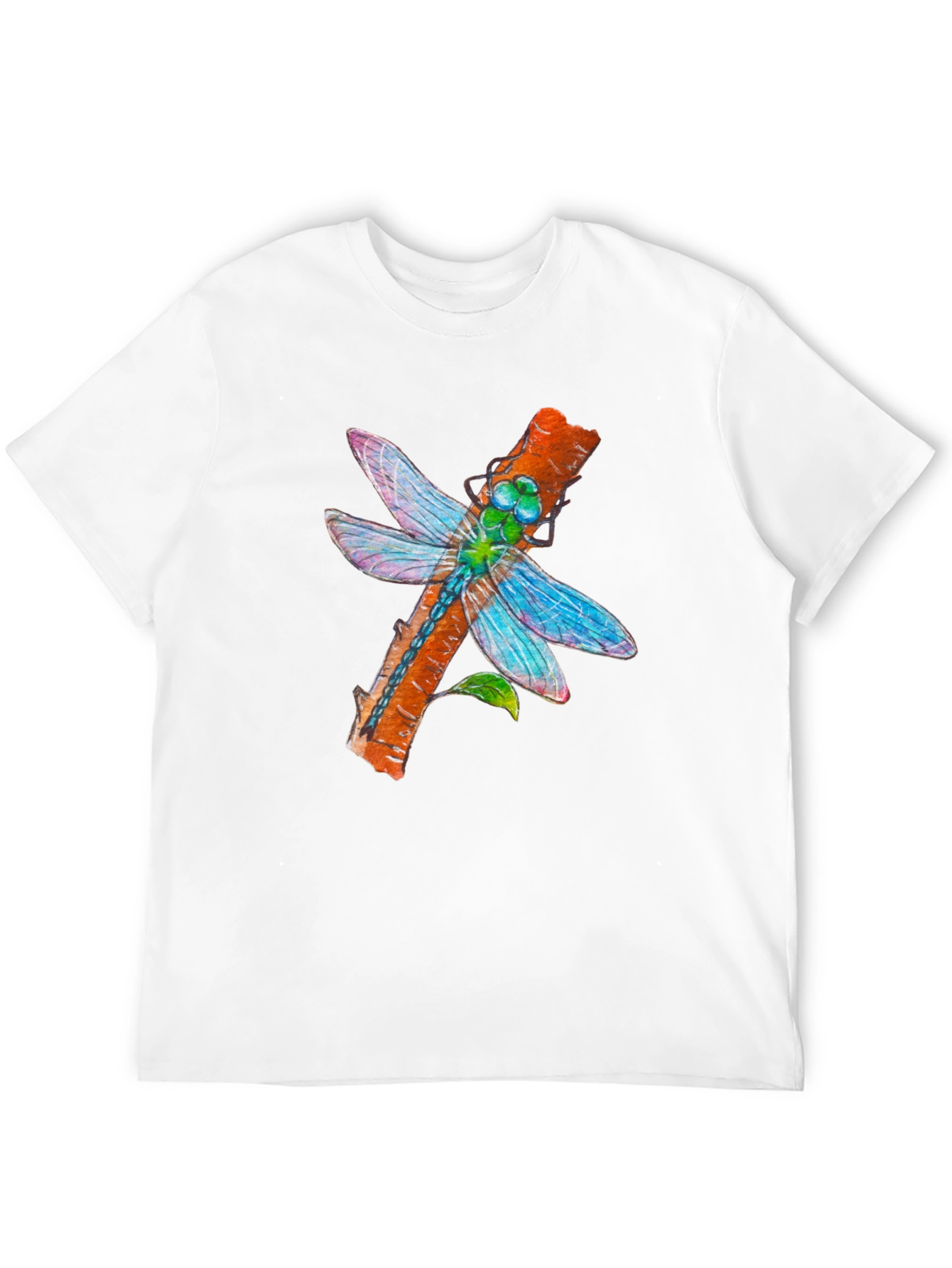 Dragonfly Graphic T-Shirt - Nature Inspired Print