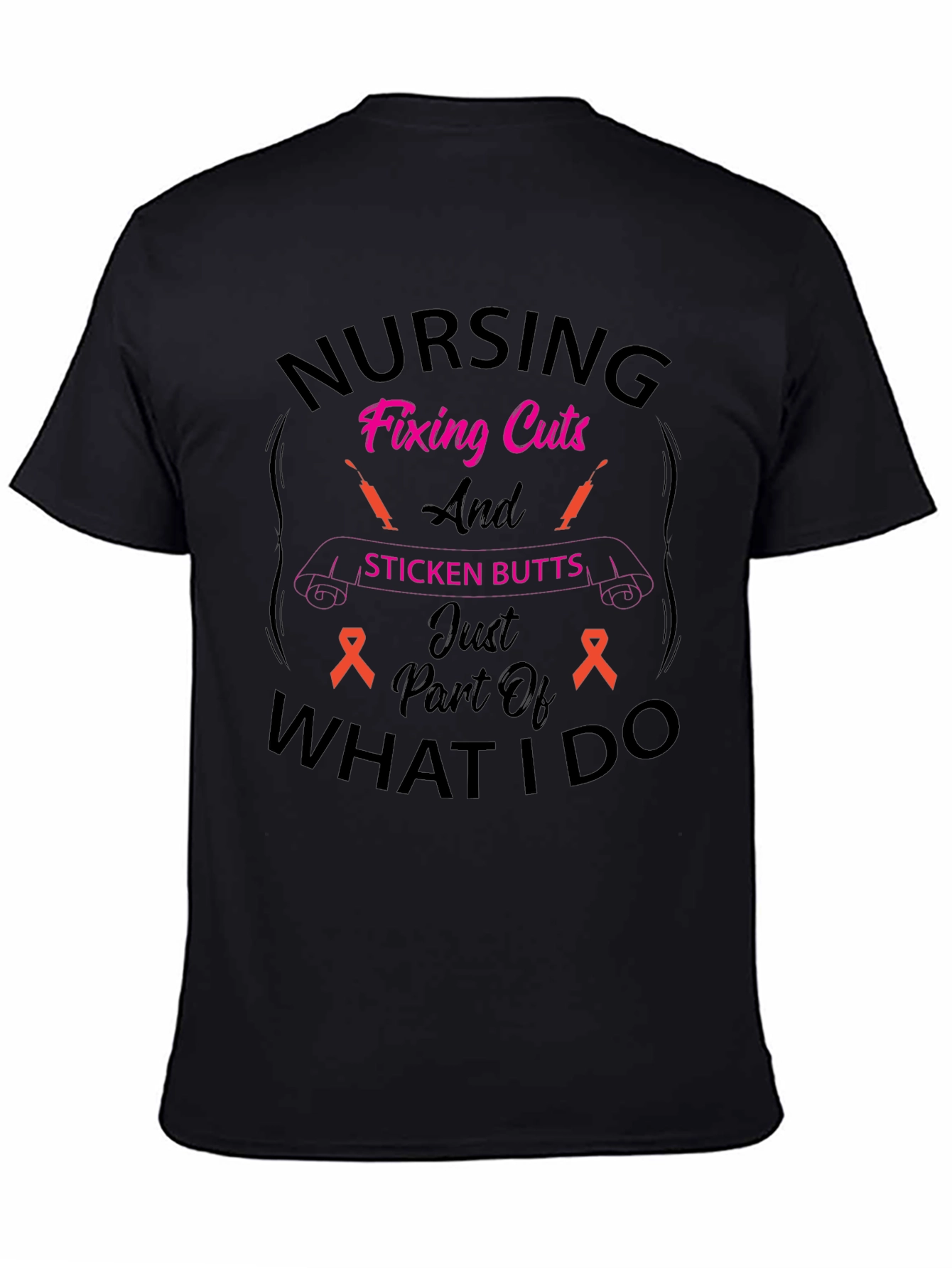 Nursing Fixing Cuts Graphic T-Shirt
