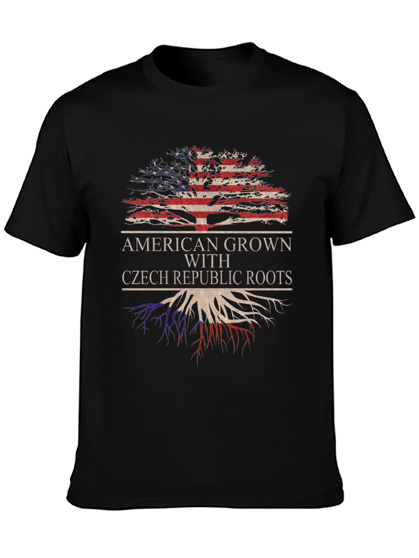 American Czech Roots T-Shirt