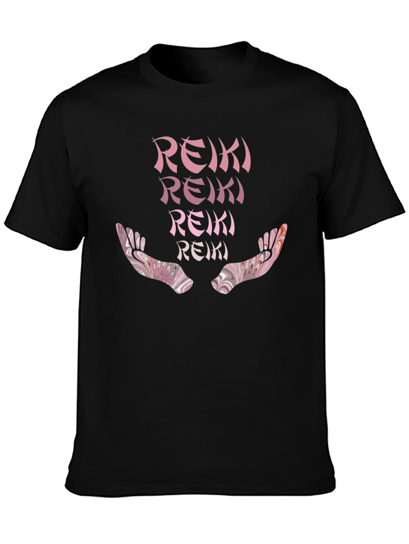 Reiki Energy Healing Hands Graphic T-Shirt
