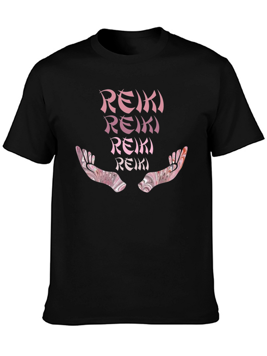Reiki Energy Healing Hands Graphic T-Shirt