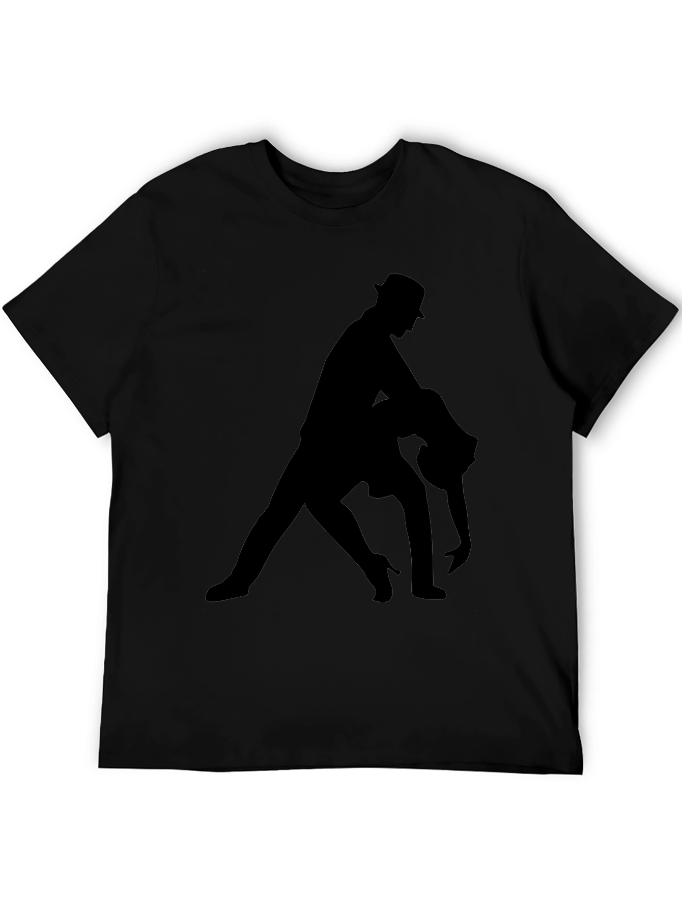 Tango Silhouette Graphic Tee - Mens Black T-Shirt