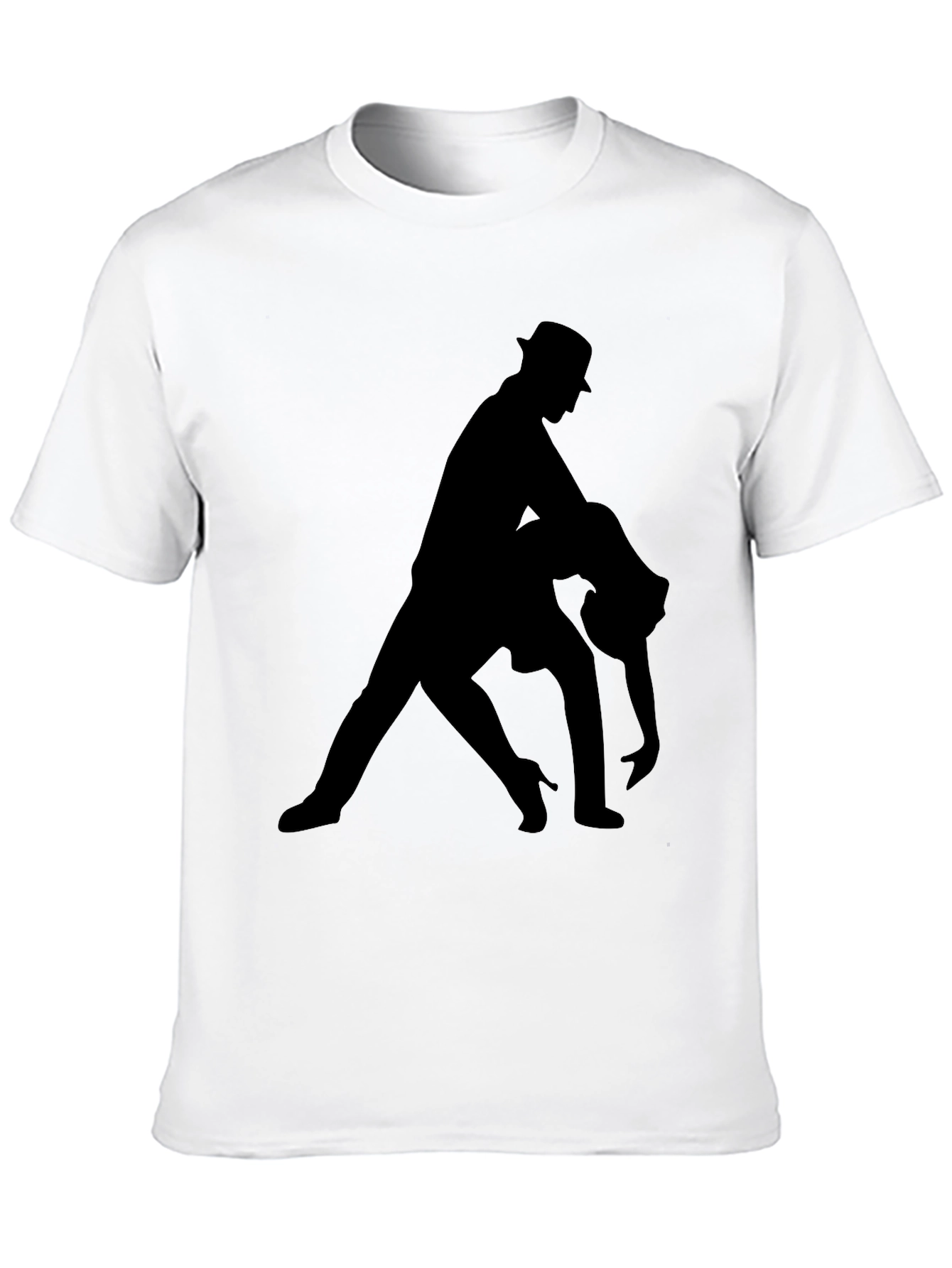Tango Silhouette Graphic Tee - Mens Black T-Shirt