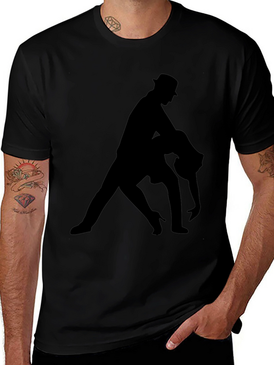 Tango Silhouette Graphic Tee - Mens Black T-Shirt