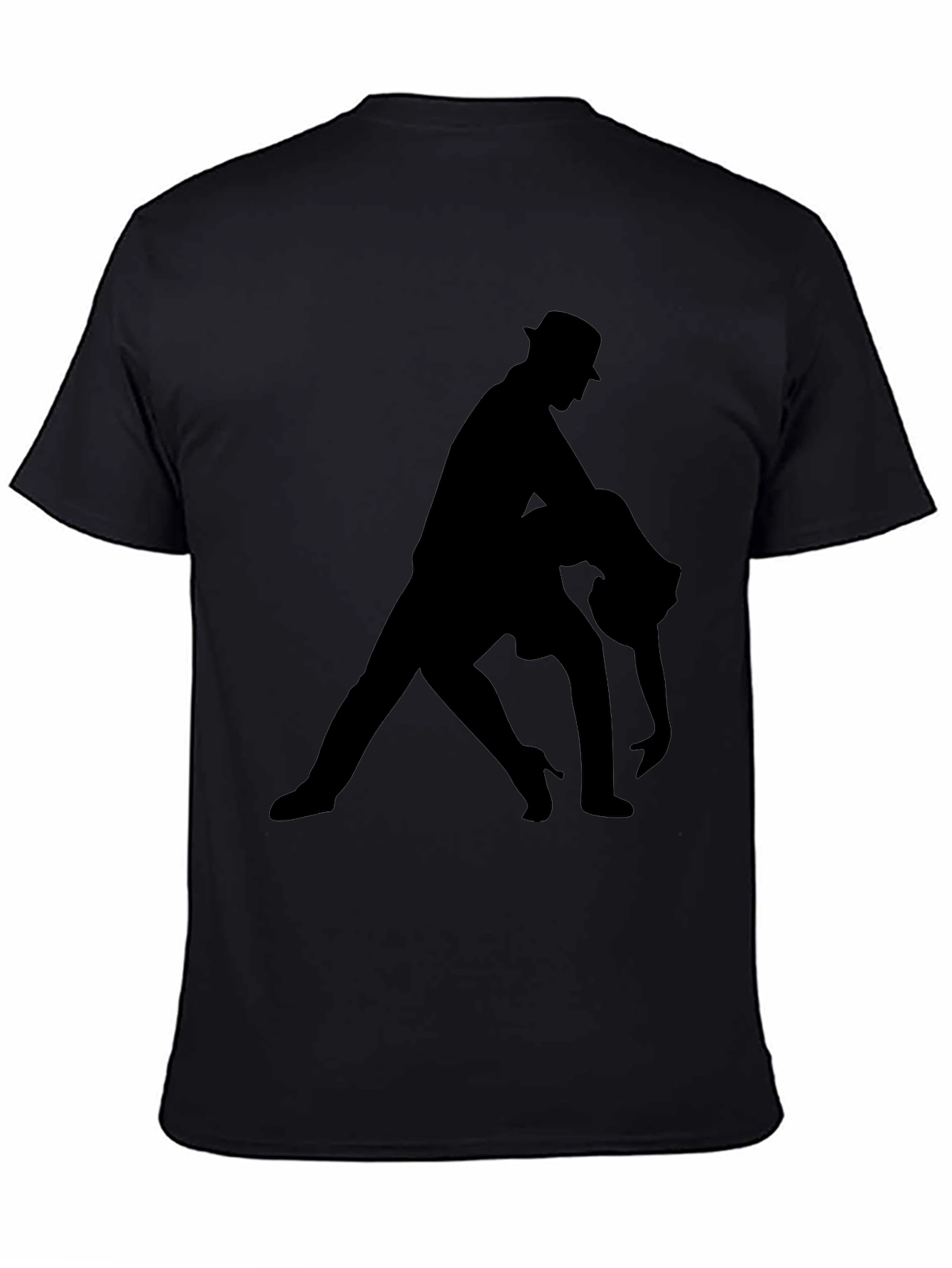 Tango Silhouette Graphic Tee - Mens Black T-Shirt