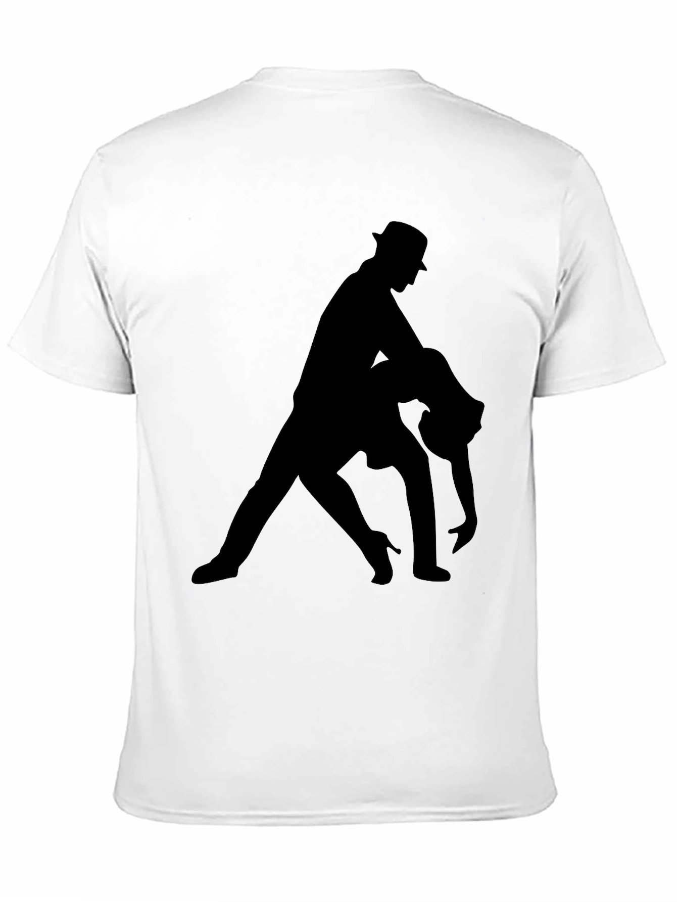 Tango Silhouette Graphic Tee - Mens Black T-Shirt