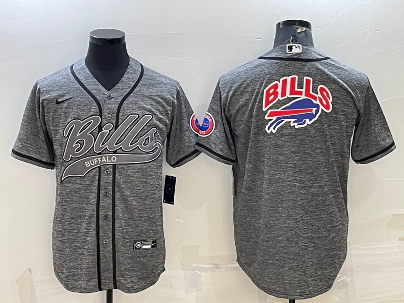 Men's Buffalo Bills Gray Player Jerseys