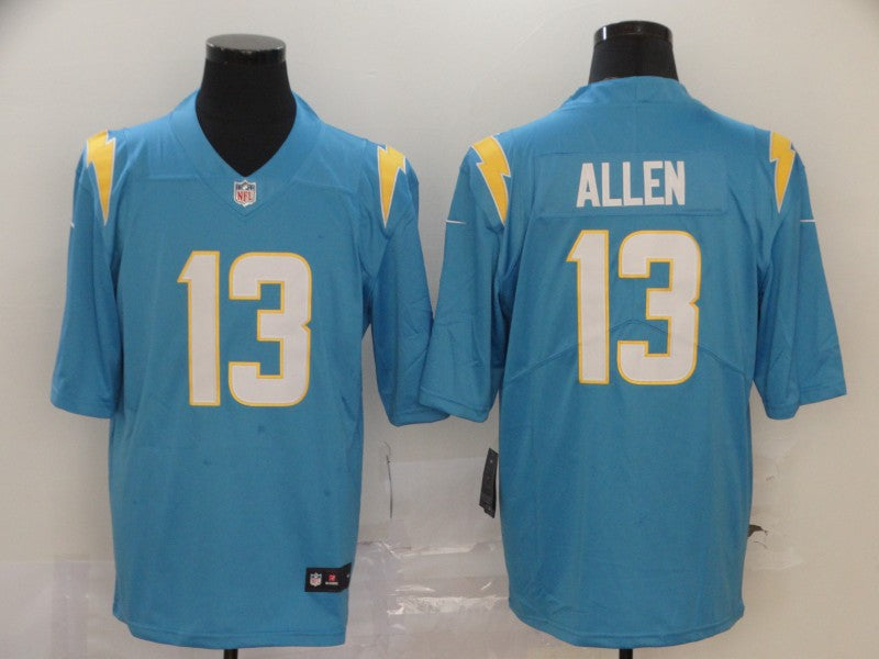 Men's Los Angeles Chargers Keenan Allen #13 Powder Blue Player Game Jerseys