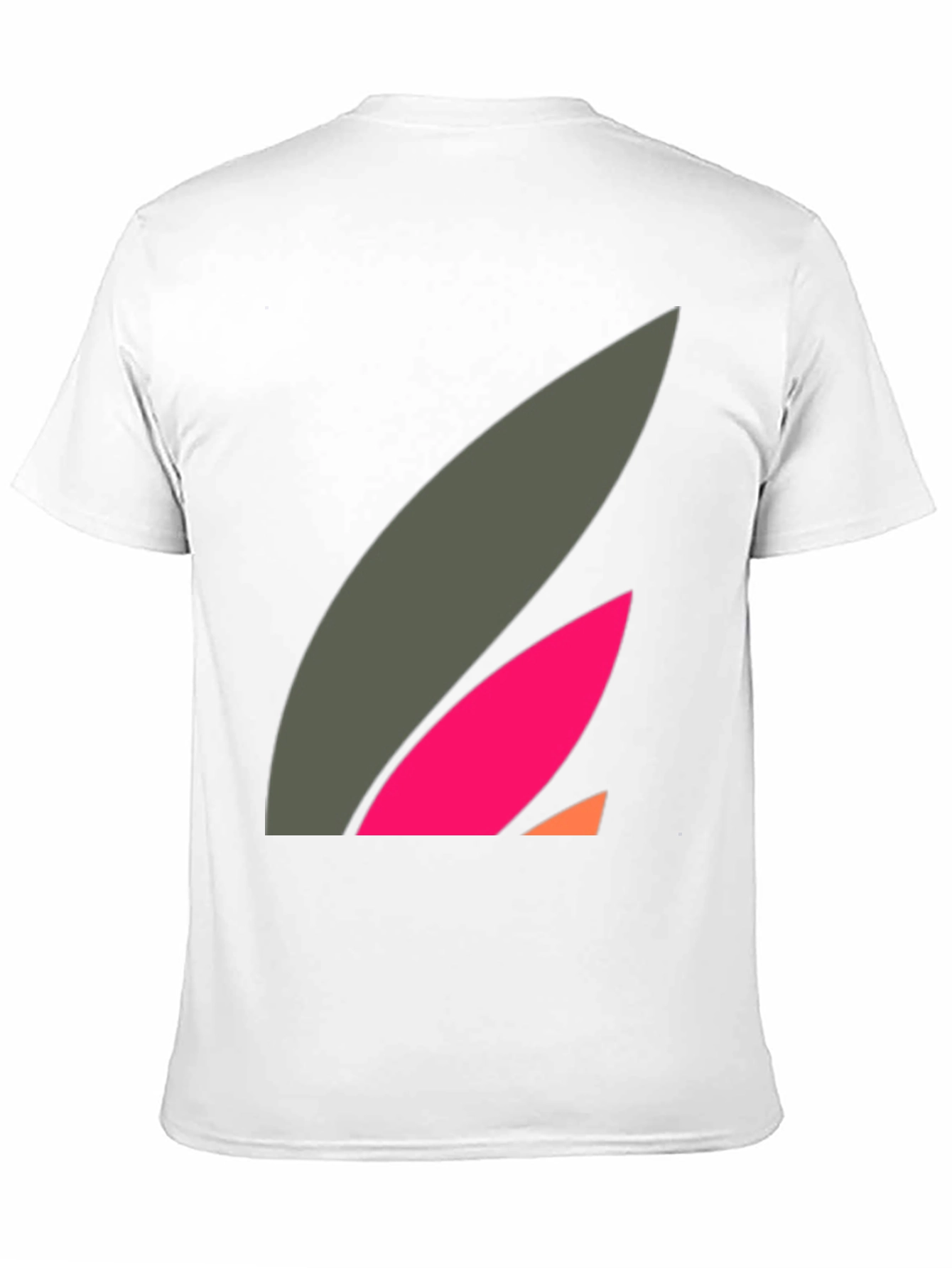 Abstract Graphic Black Tee - Modern Casual Style