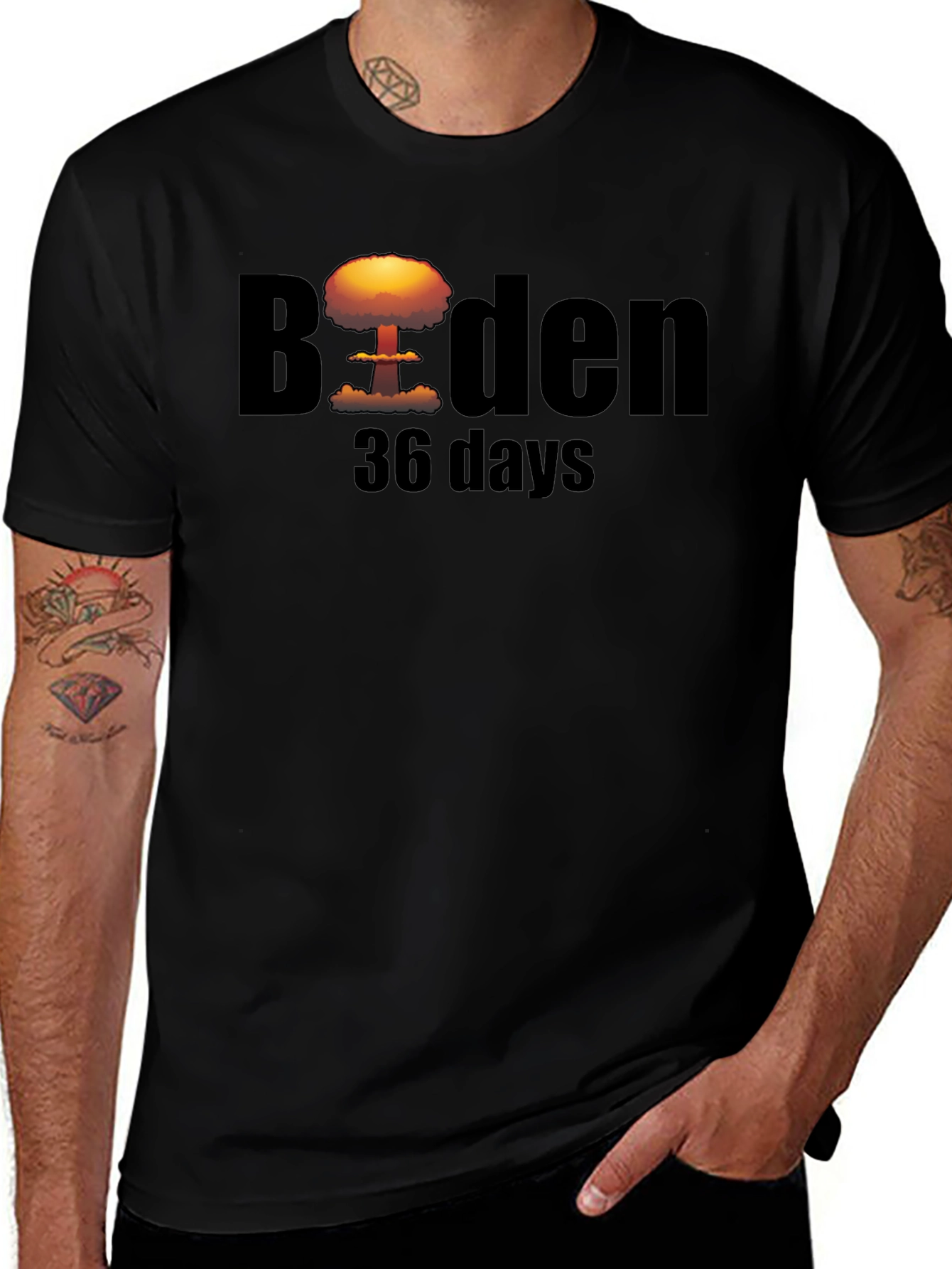 Biden 36 Days T-Shirt - Political Humor Tee