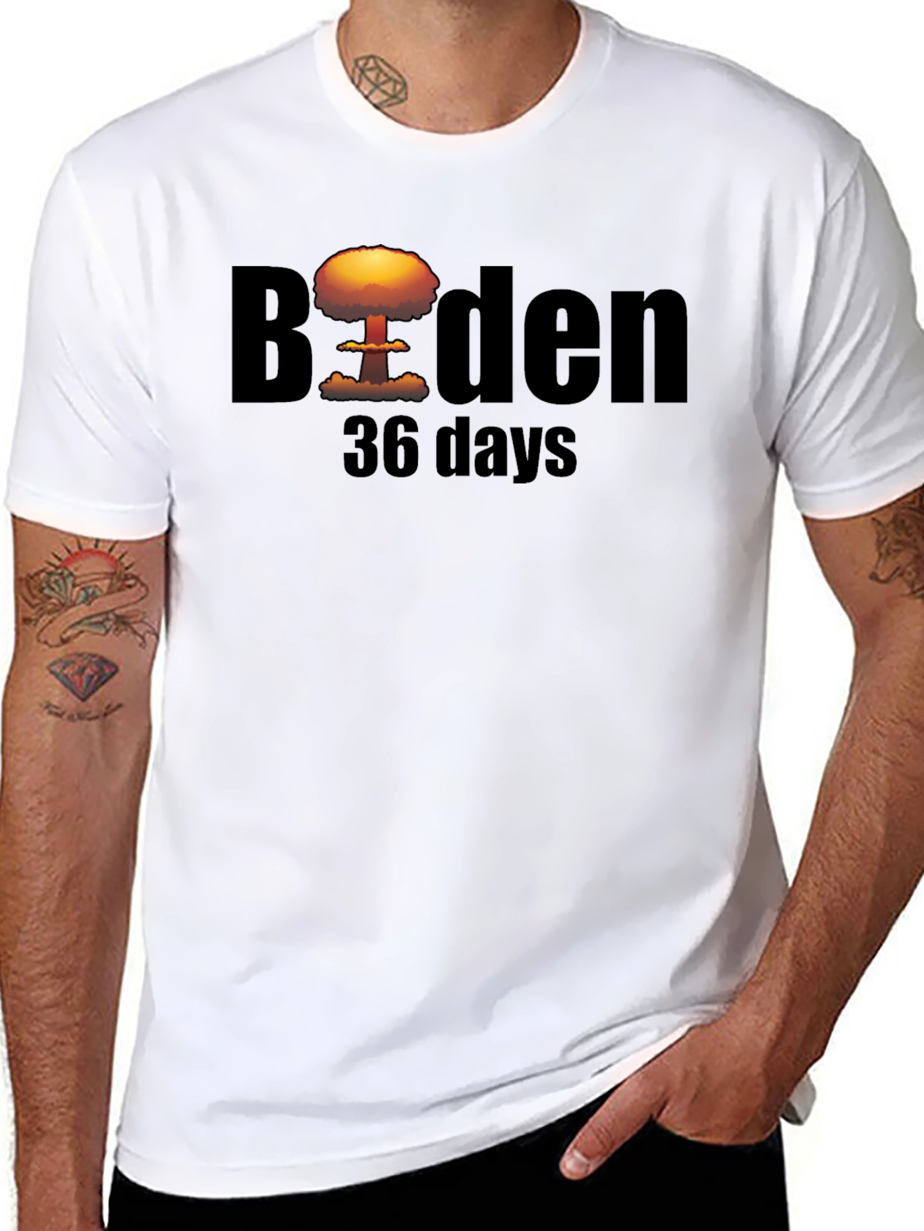 Biden 36 Days T-Shirt - Political Humor Tee