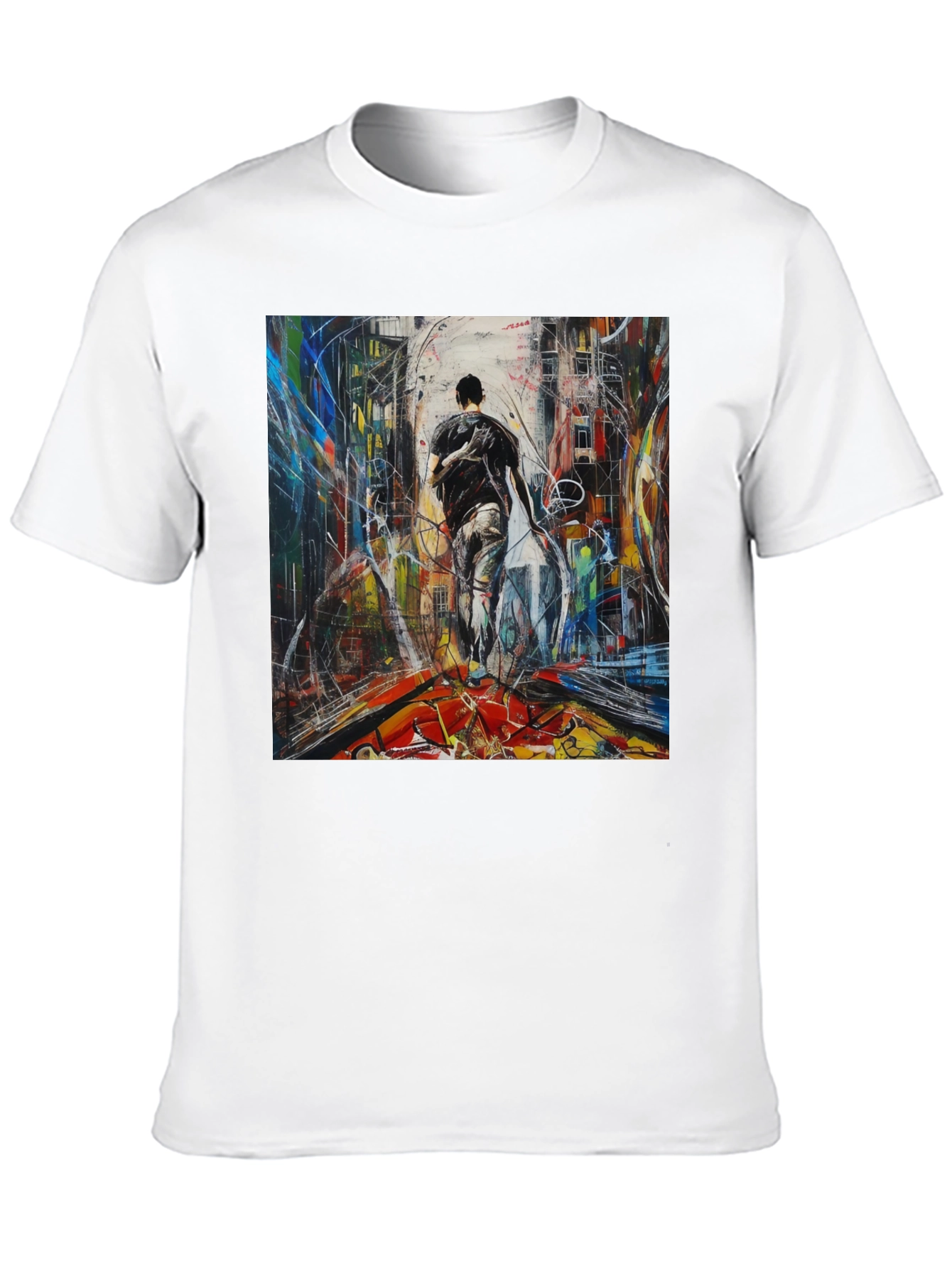 Abstract Cityscape T-Shirt