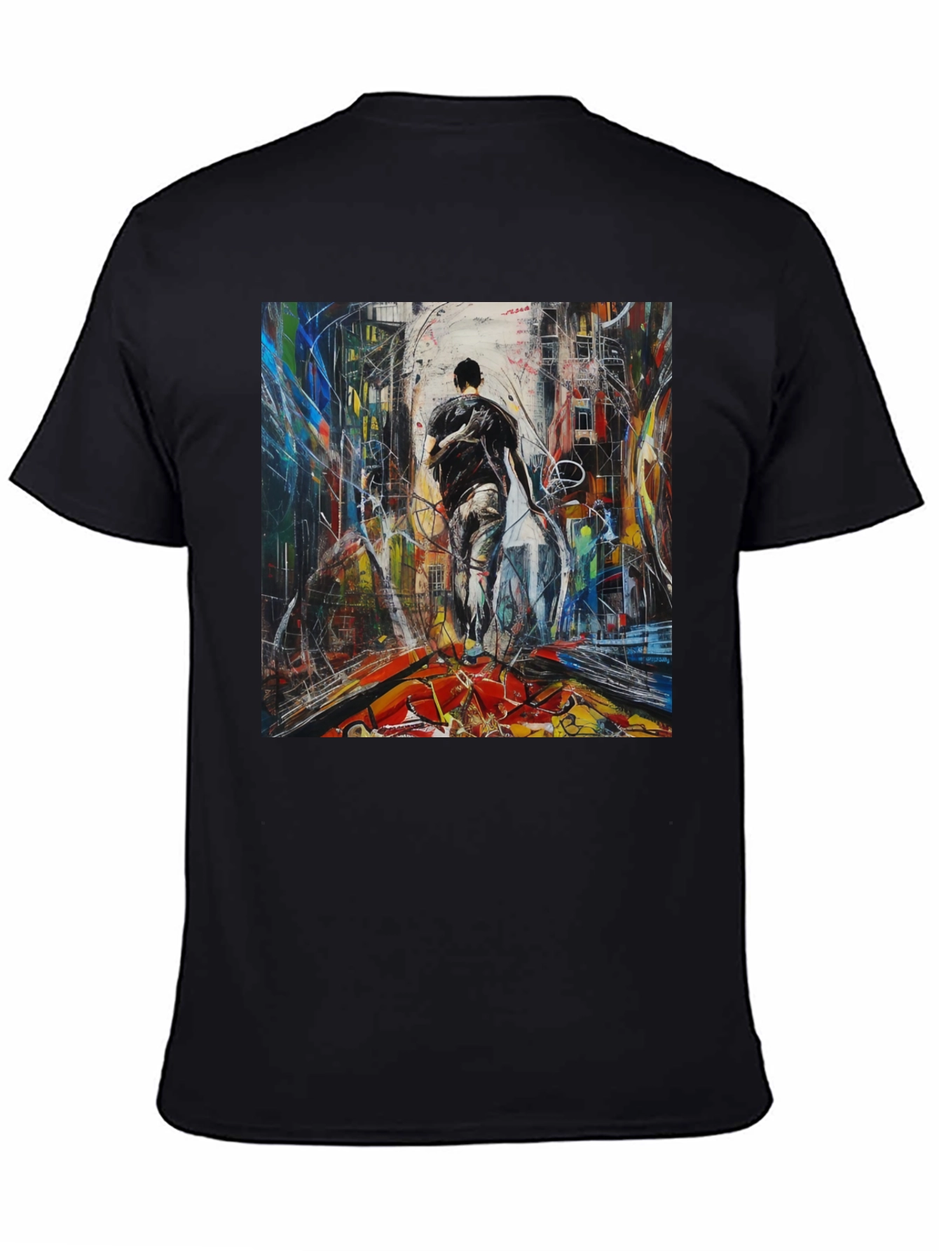 Abstract Cityscape T-Shirt