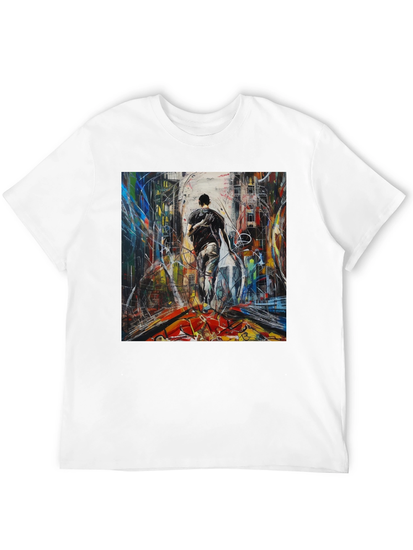 Abstract Cityscape T-Shirt