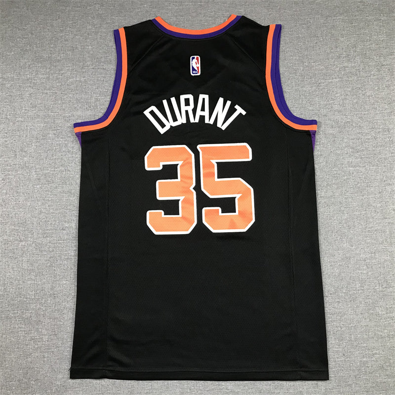 Men's Phoenix Suns Kevin Durant #35 Black 2022/23 Player Jerseys