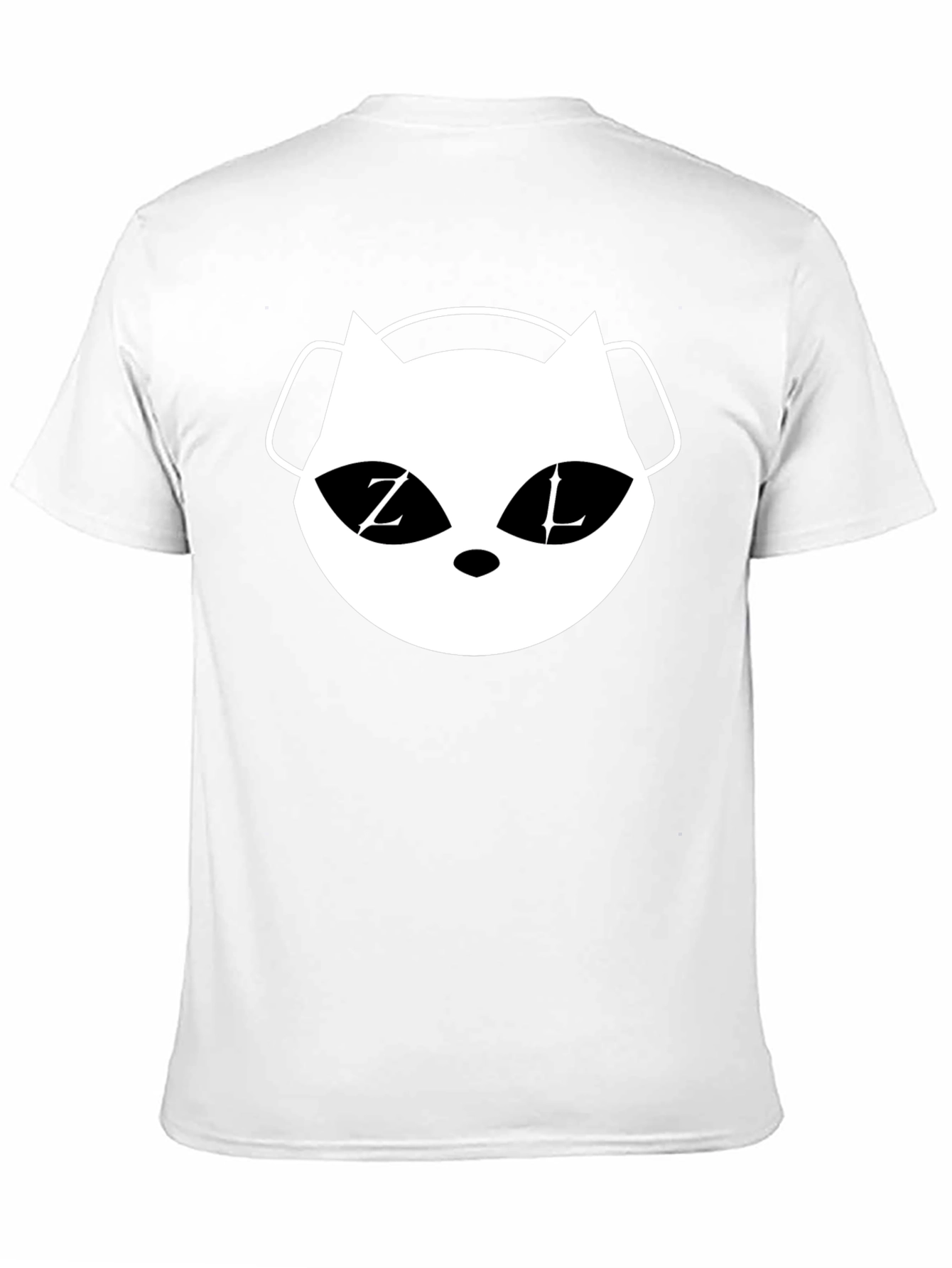 Cat DJ Graphic T-Shirt - Black Cotton Tee