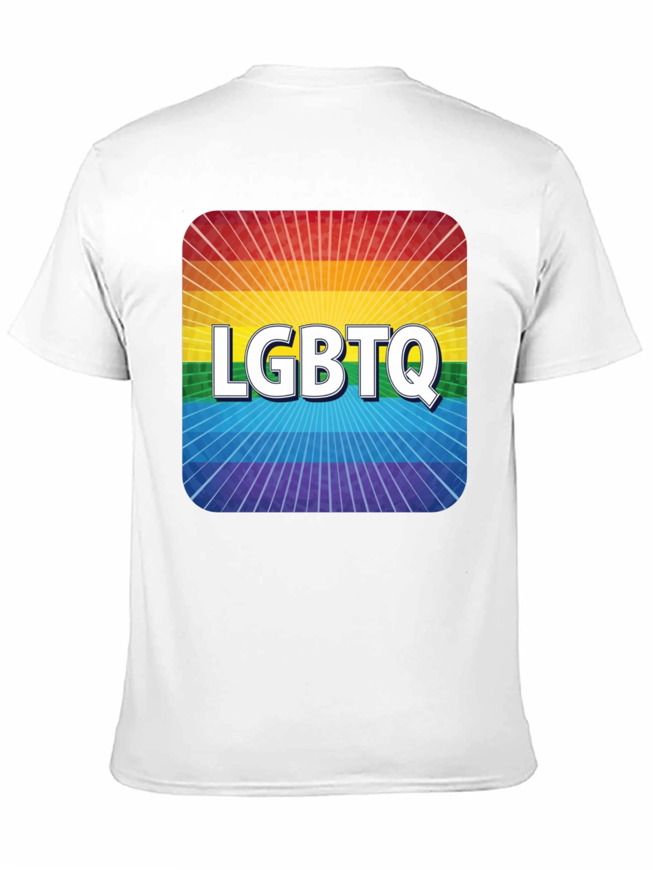 LGBTQ Pride Rainbow Graphic T-Shirt