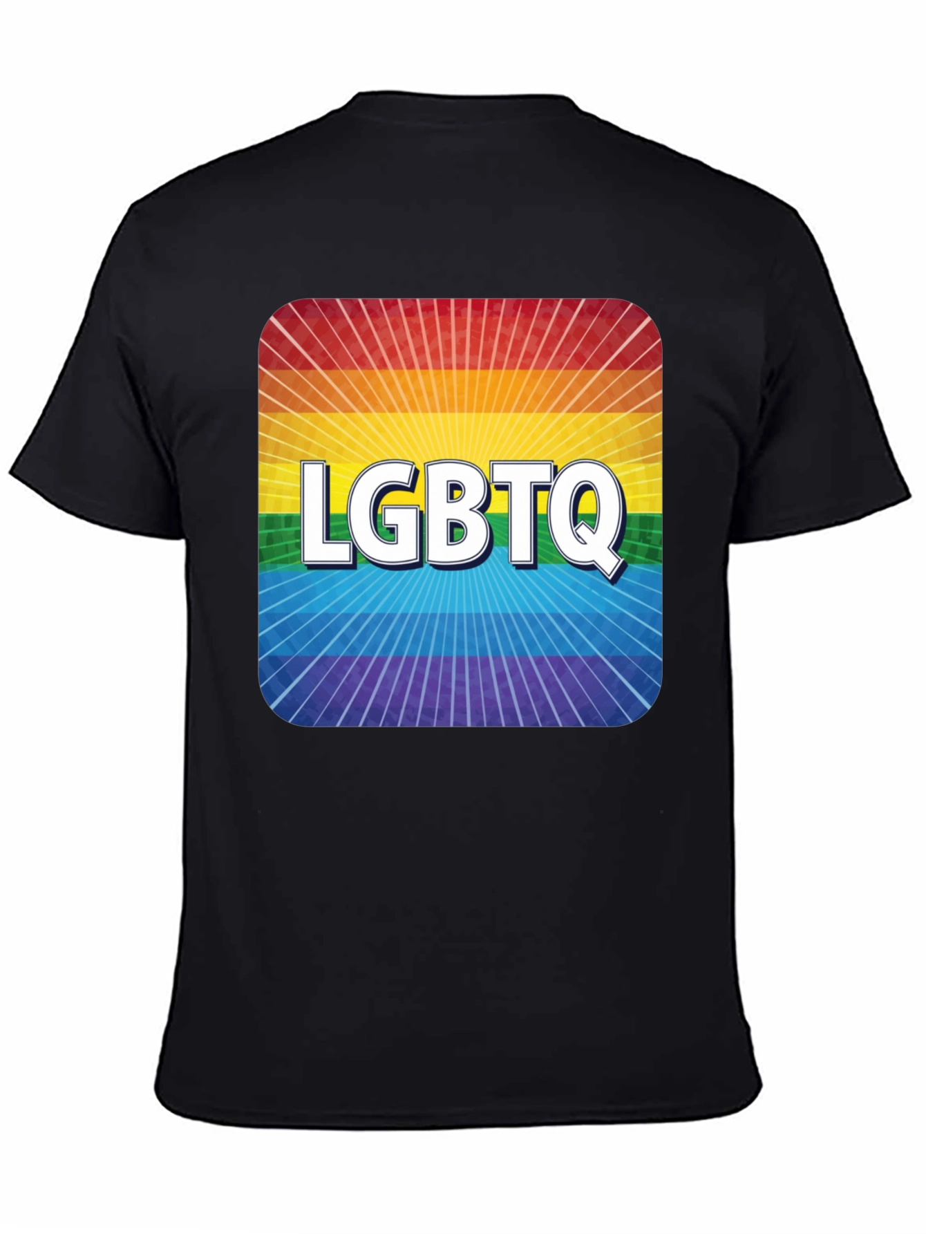 LGBTQ Pride Rainbow Graphic T-Shirt