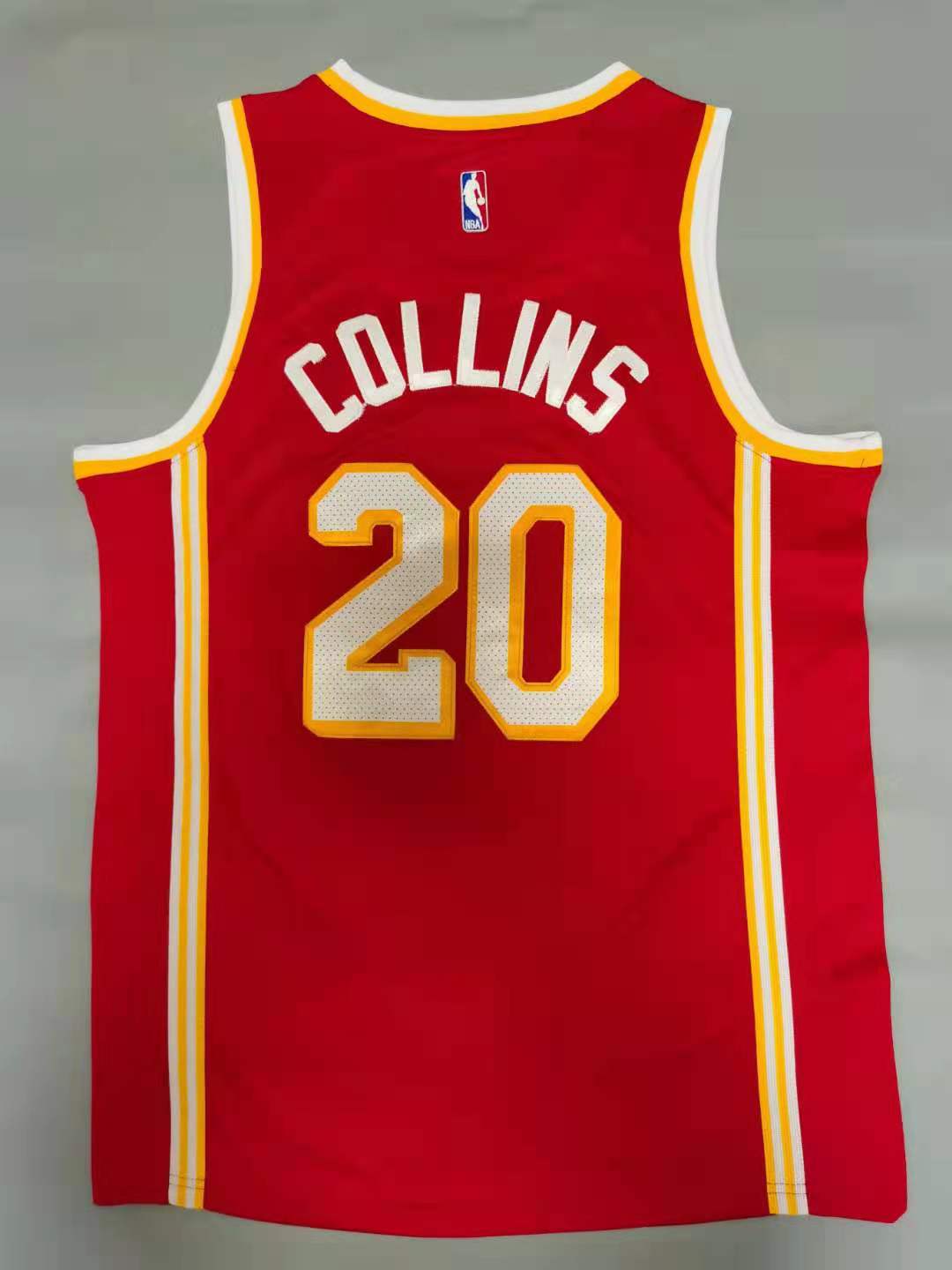 Men's Atlanta Hawks John Collins #20 Red 2019/20 Swingman Jerseys