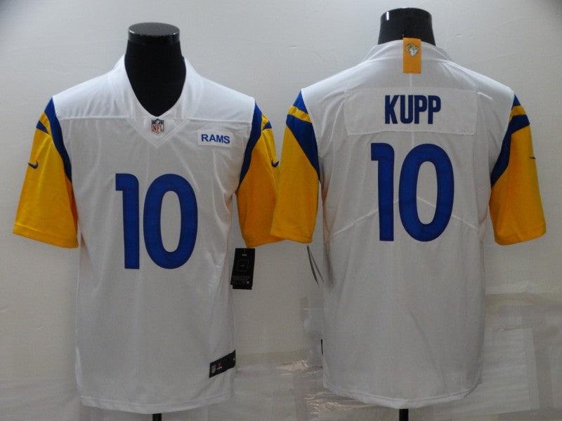 Men's Los Angeles Rams Cooper Kupp #10 White Legend Jerseys