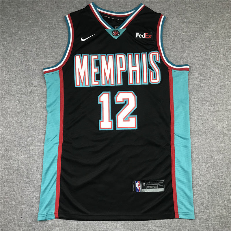 Men's Memphis Grizzlies Ja Morant #12 Black Classics Swingman Jerseys