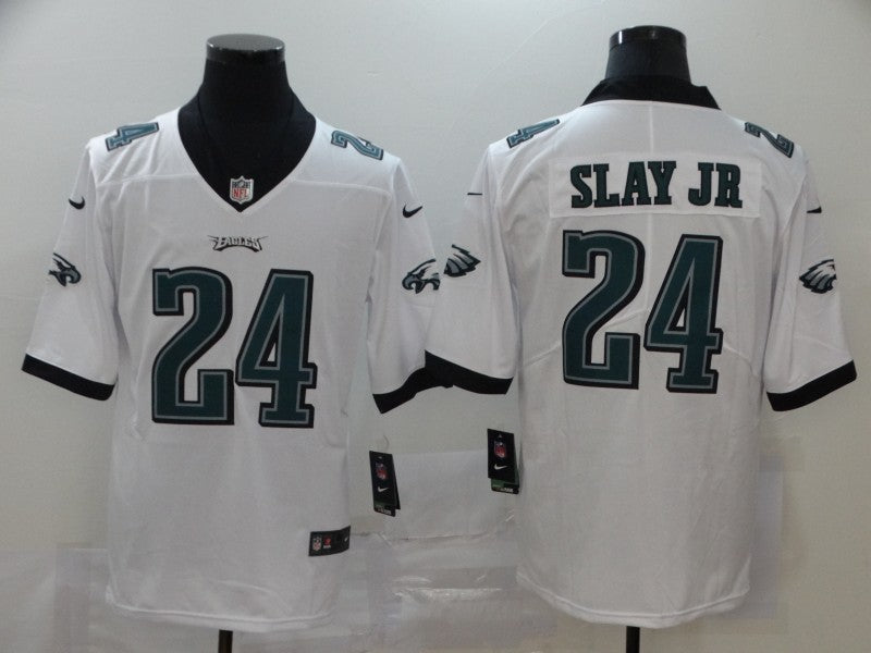Men's Philadelphia Eagles Darius Slay Jr. #24 White Game Jerseys