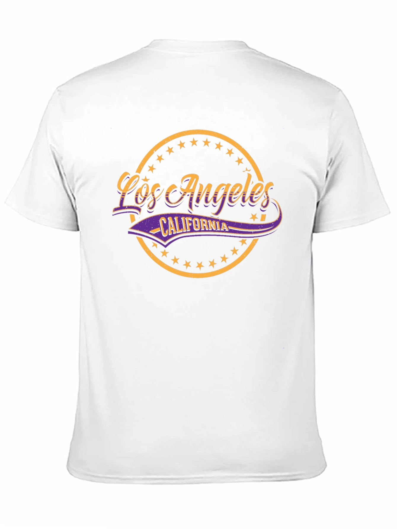 Los Angeles California Graphic T-Shirt - Black