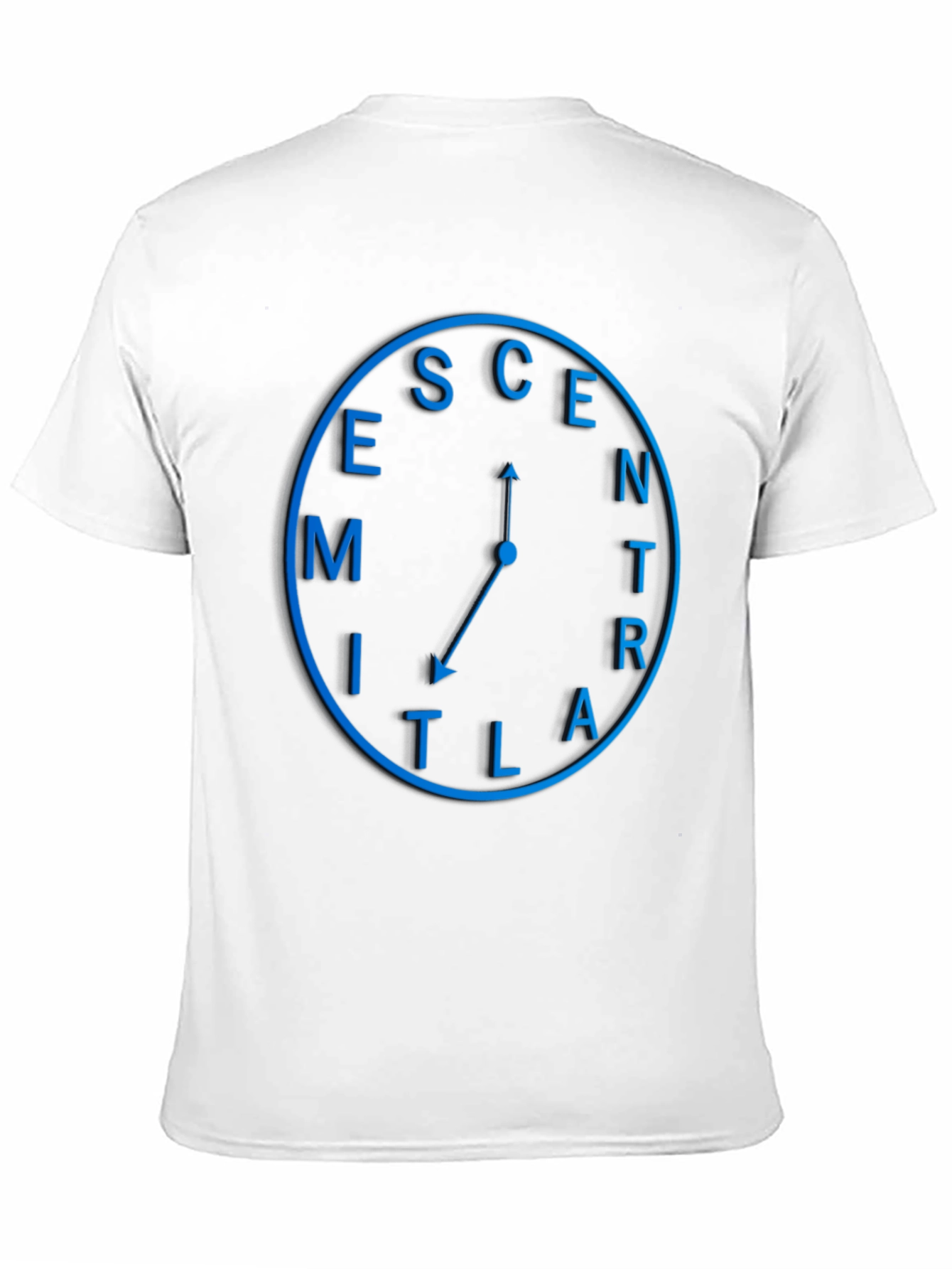 Eccentric Time Black T-Shirt
