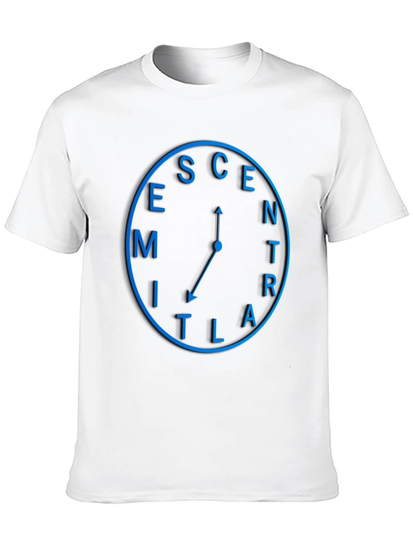 Eccentric Time Black T-Shirt