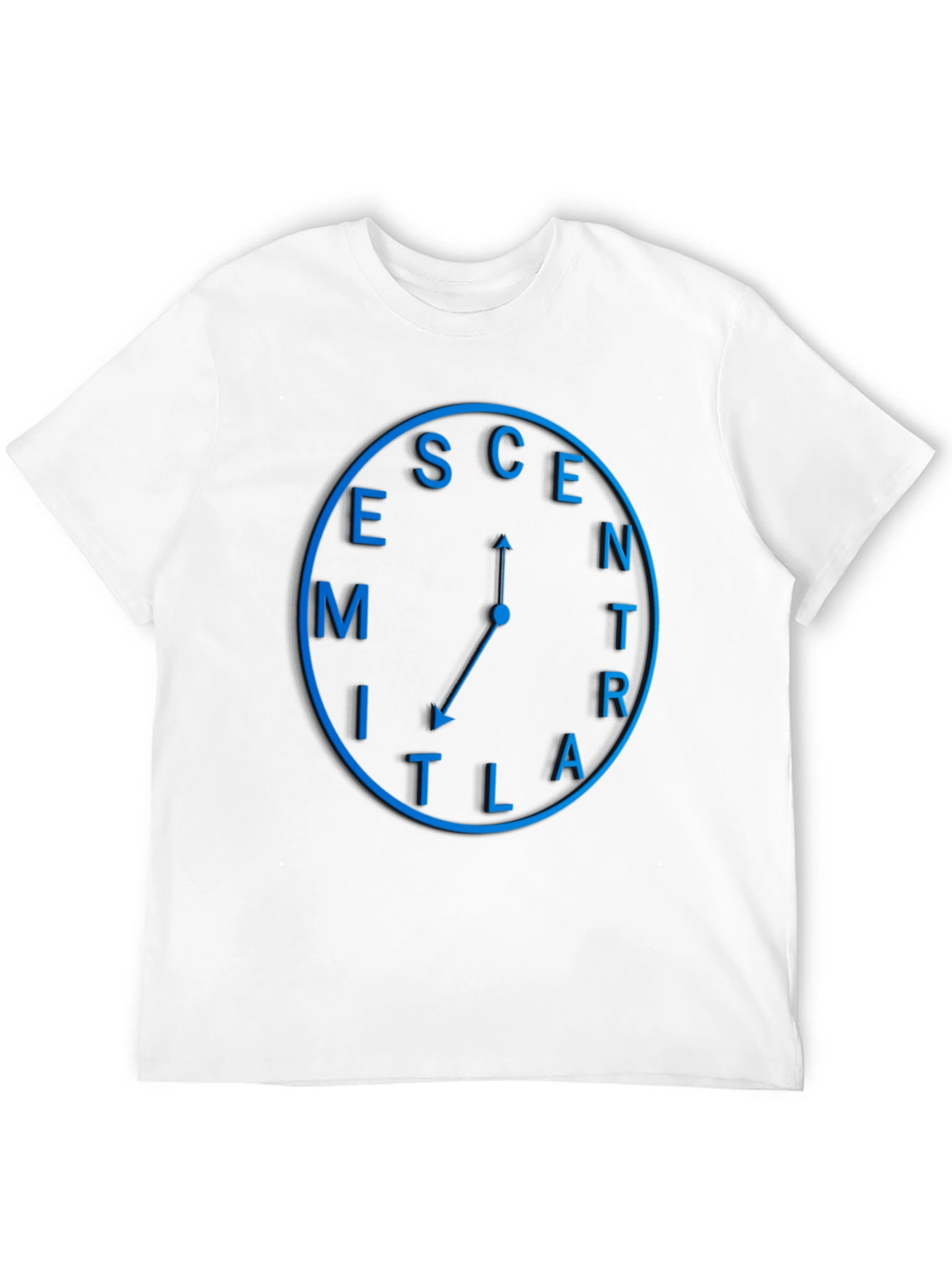 Eccentric Time Black T-Shirt