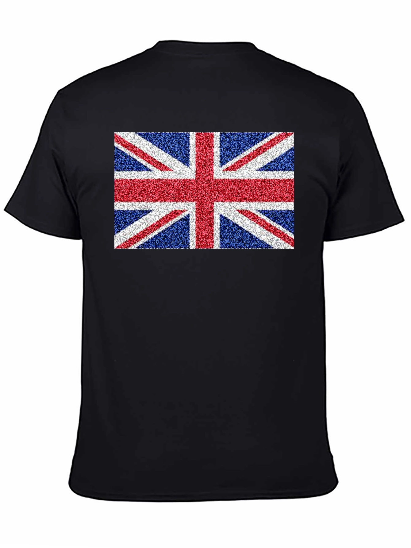 Union Jack T-Shirt - British Flag Glitter