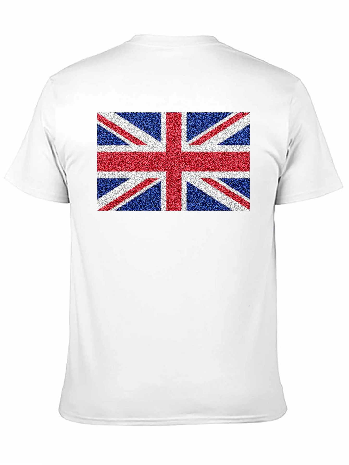 Union Jack T-Shirt - British Flag Glitter